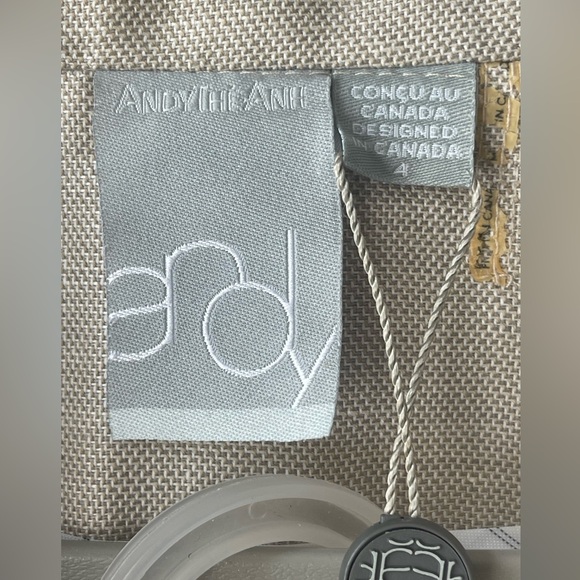 Andy The Anh Ardy Linen 2 Piece Skirt Suite Sz4 NWOT - Picture 2 of 5